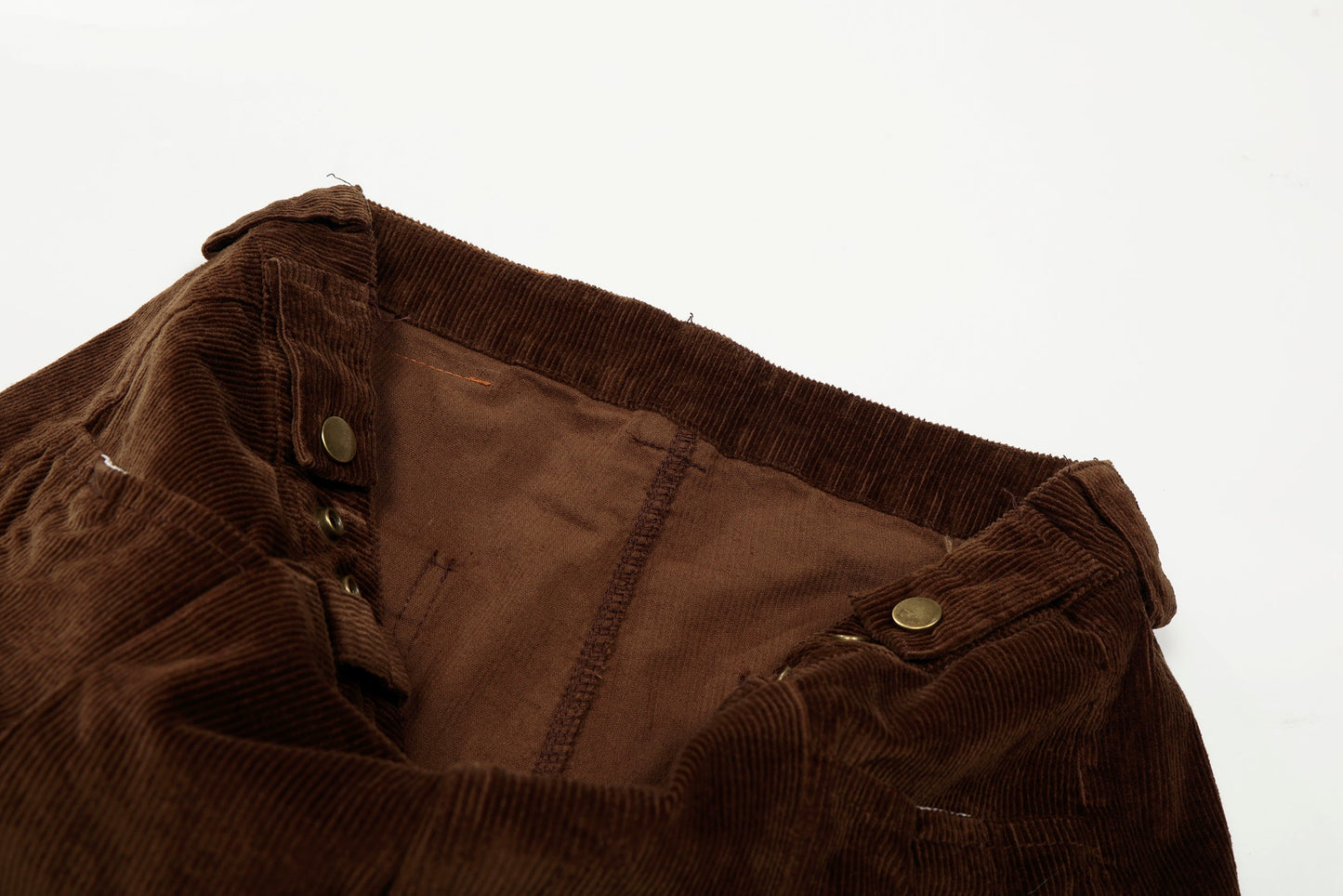 CapCabin Wide-Leg Corduroy Trousers