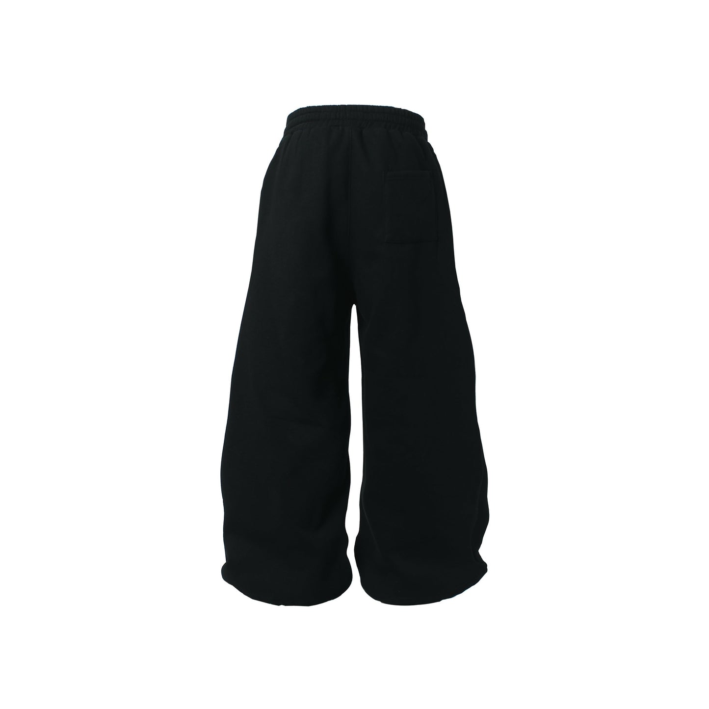 CapCabin Fleece-Lined Glitter Star Wide-Leg Sweatpants