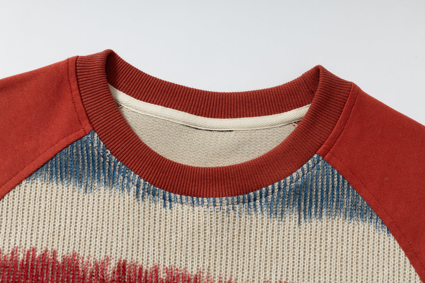 CapCabin Gradient Stripe Raglan Tee