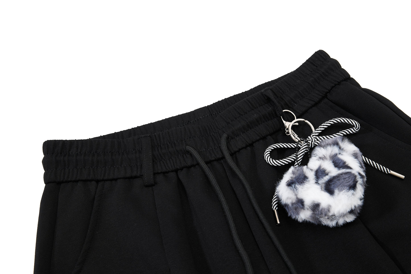 CapCabin Script Wide-Leg Sweatpants