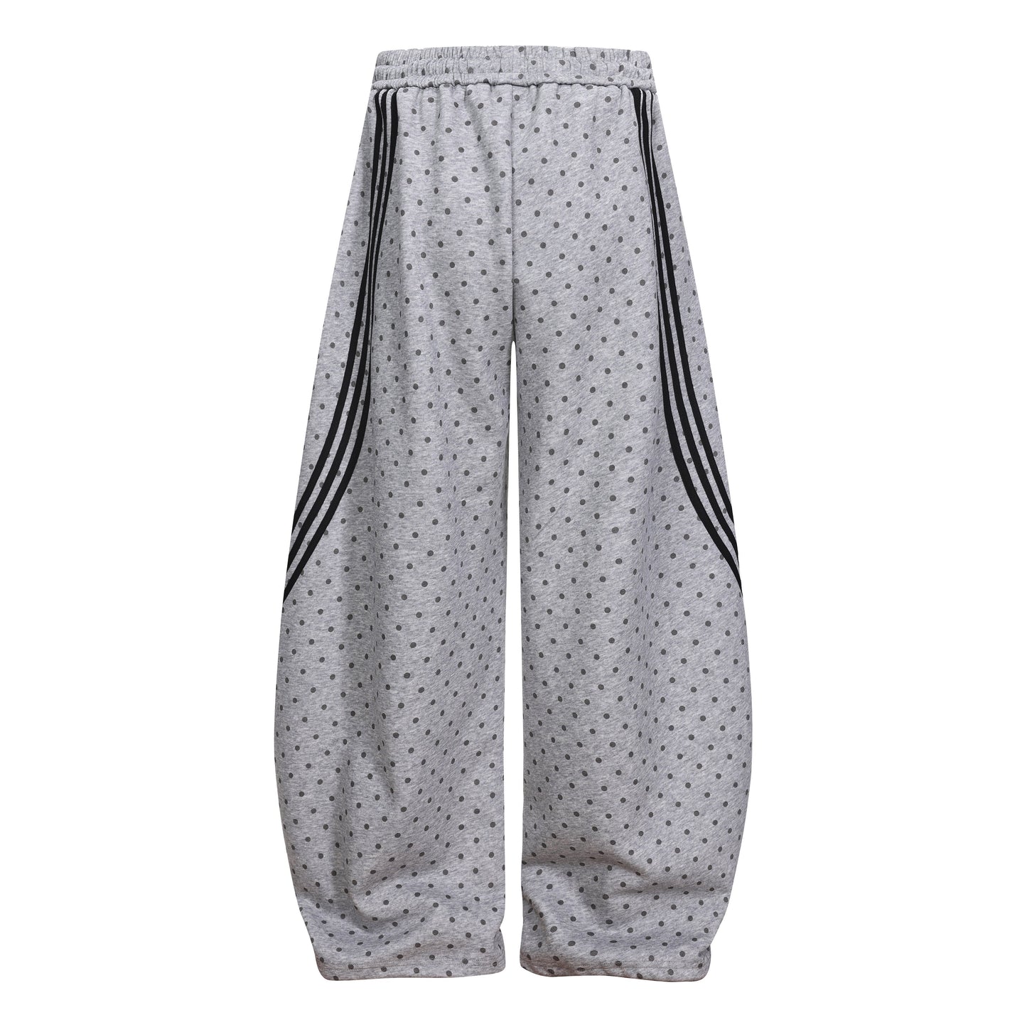 CapCabin Polka Dot Wide-Leg Sweatpants
