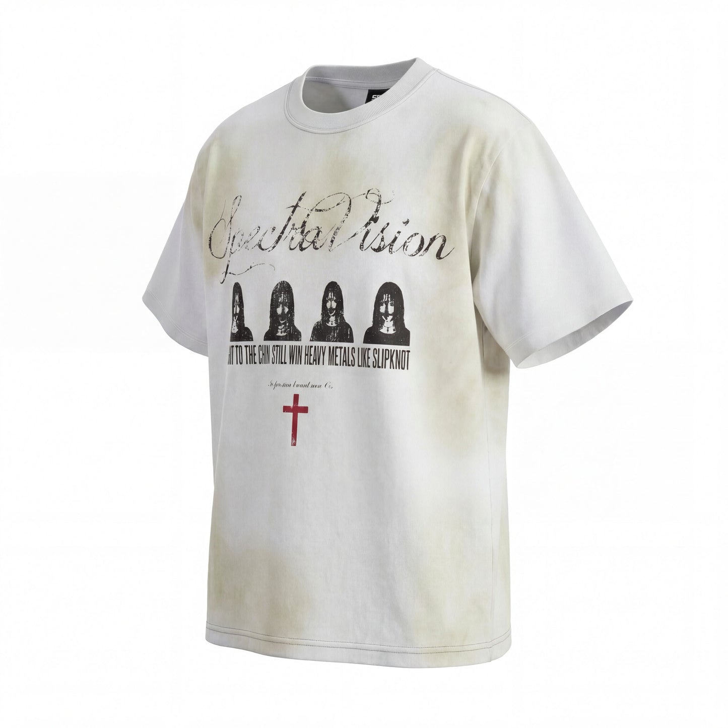 CapCabin “Spectra Vision Distressed Graphic Tee”