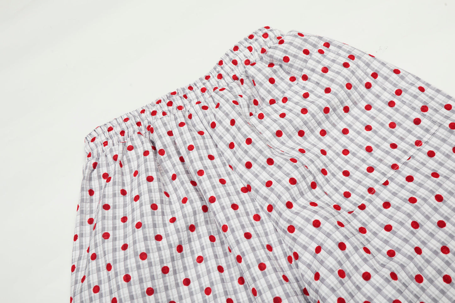 CapCabin Polka Dot Wide-Leg Pants