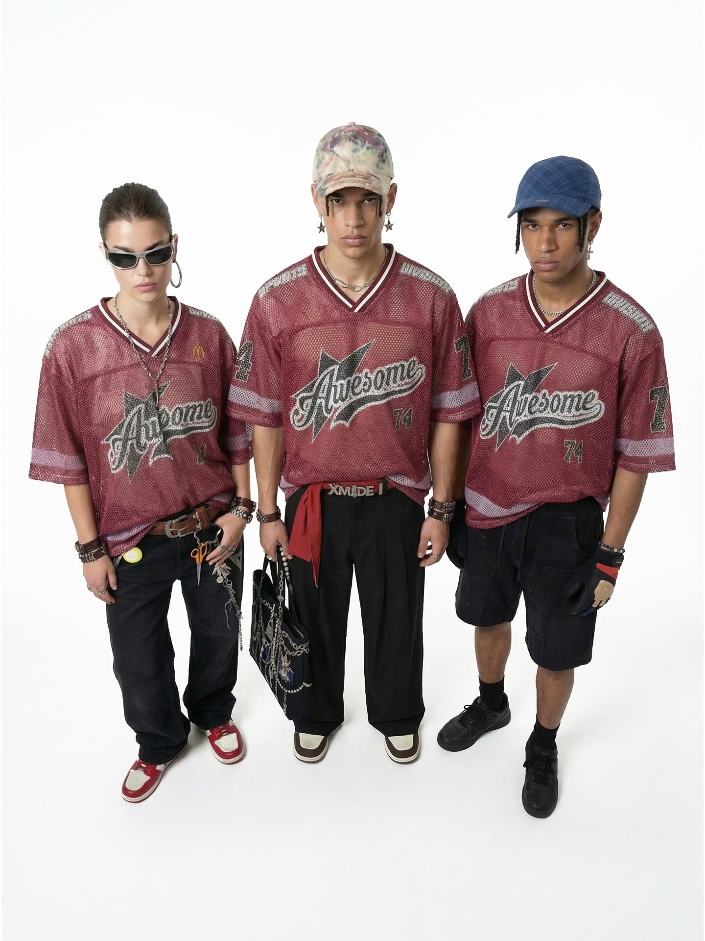 CapCabin “Awesome 74” Mesh Jersey T-Shirt