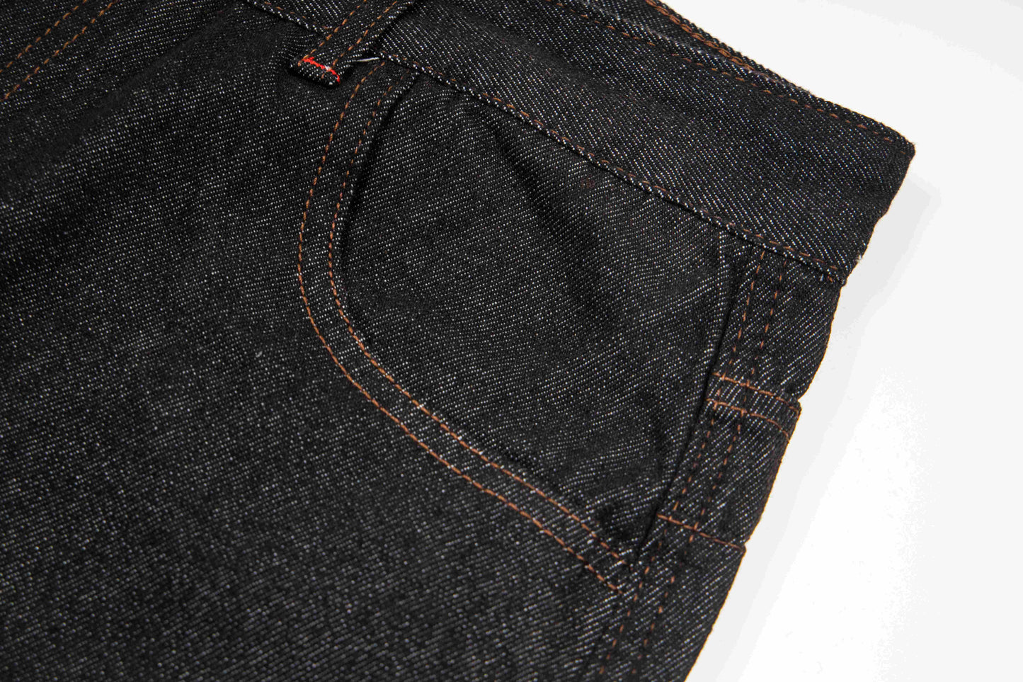CapCabin Hook Closure Wide-Leg Denim Pants