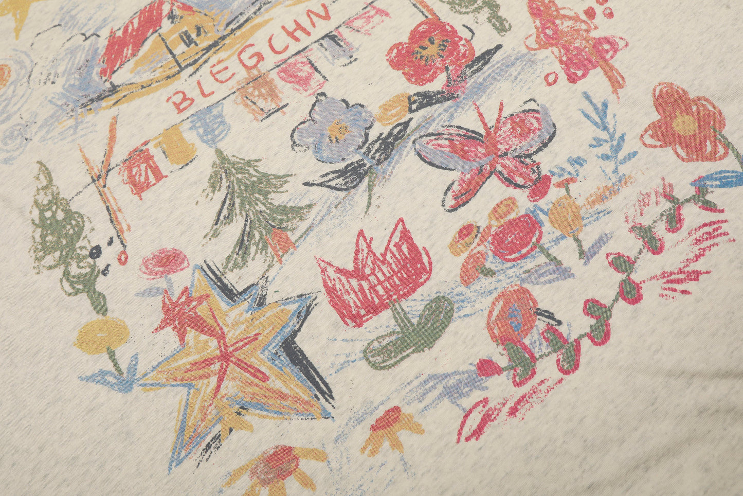 CapCabin Hand-Drawn Art Graphic Long Sleeve Tee