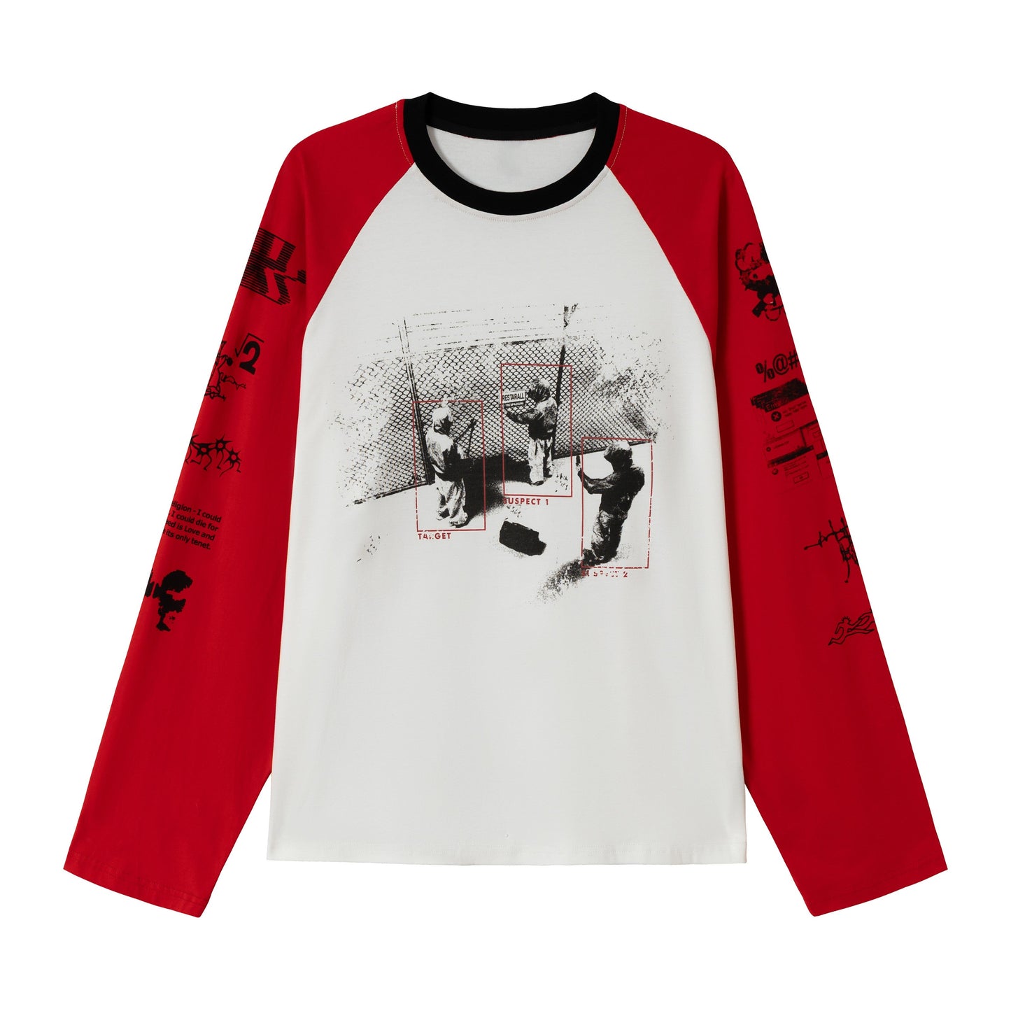 CapCabin Graphic Raglan Long-Sleeve T-Shirt