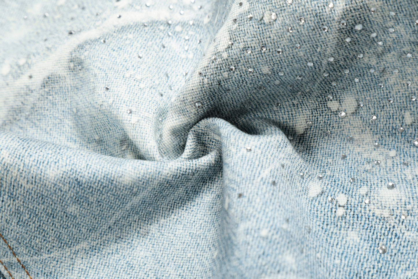CapCabin Ice Web Wide-Leg Jeans