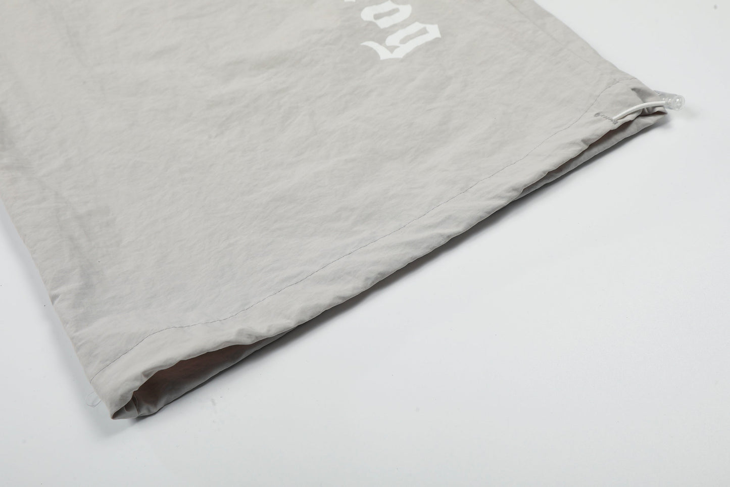 CapCabin Script Logo Wide-Leg Nylon Pants