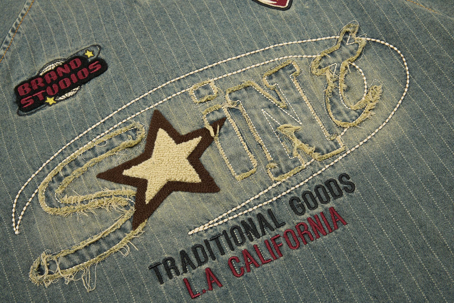 CapCabin “Vintage Pinstripe Sport Tee”
