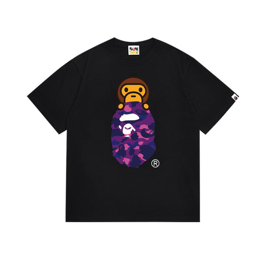 BAPE Camo Ape Head Graphic T-Shirt Black