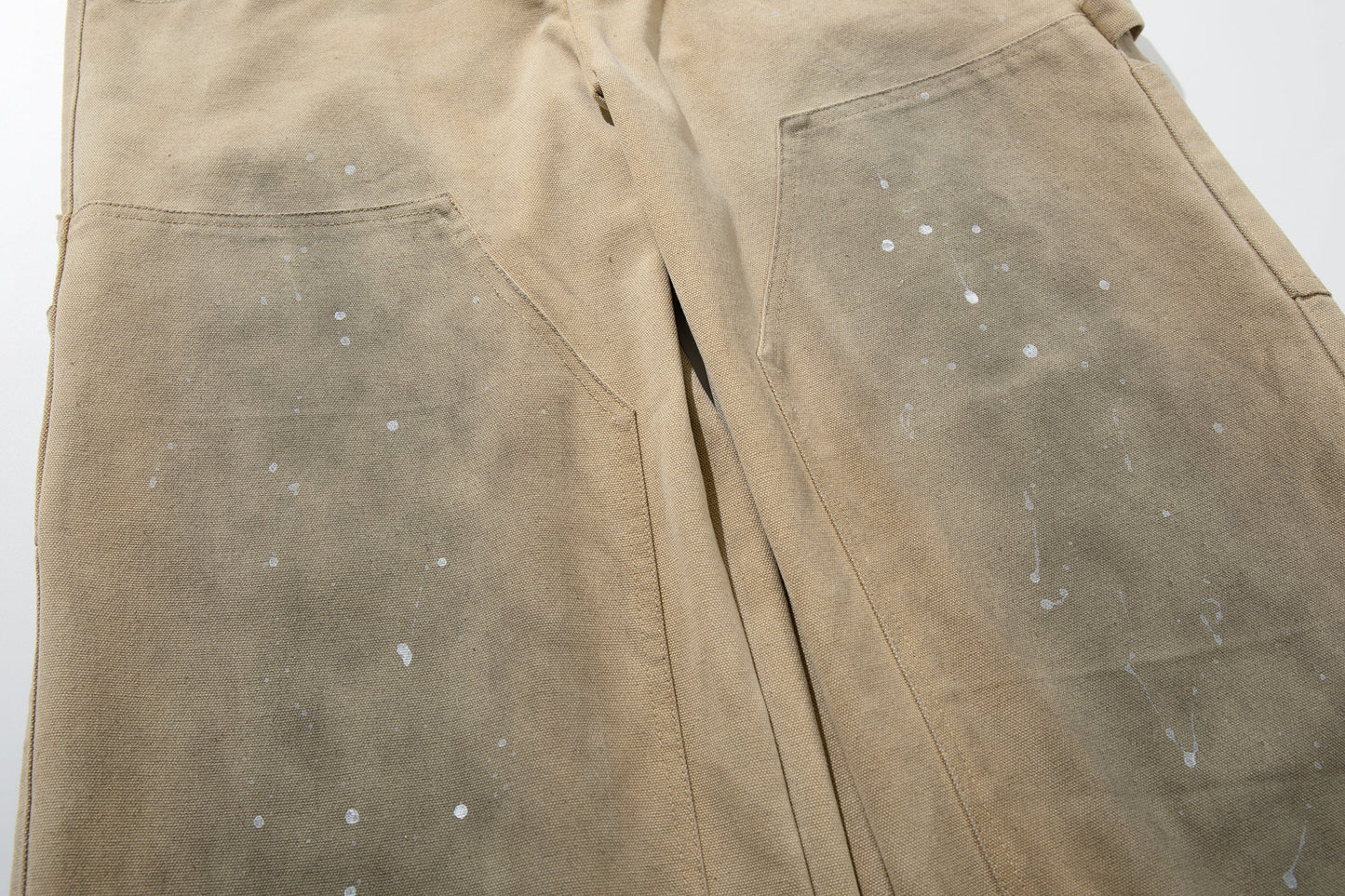 CapCabin Vintage Workwear Wide-Leg Pants