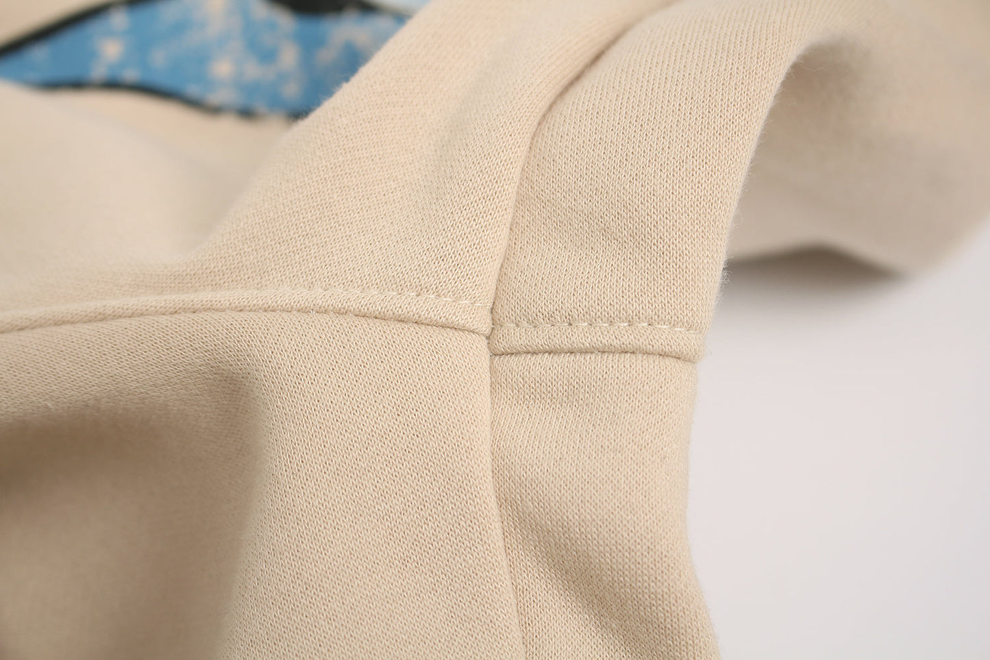 CapCabin Fleece-Lined Letter Graphic Wide-Leg Sweatpants