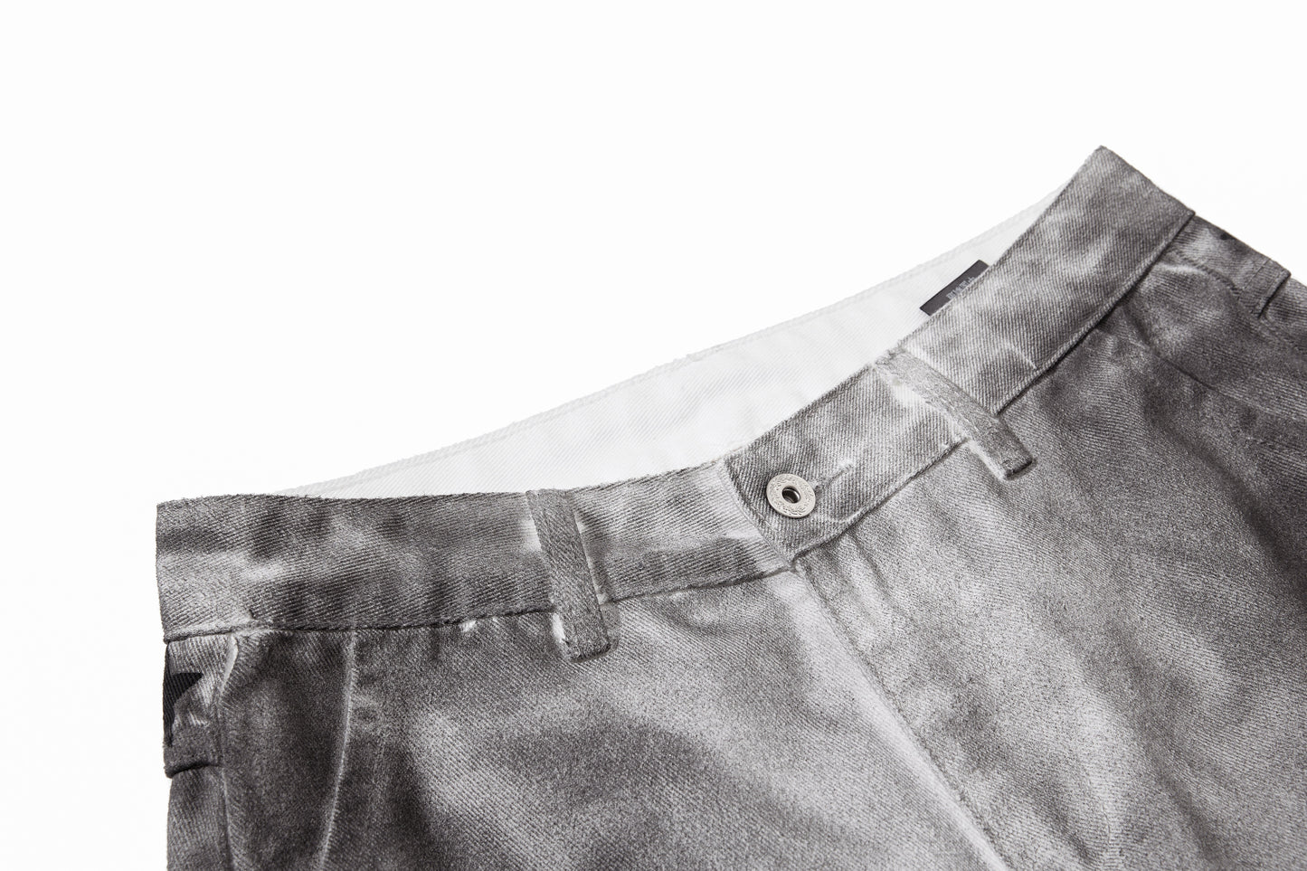 CapCabin Graphic Washed Wide-Leg Pants