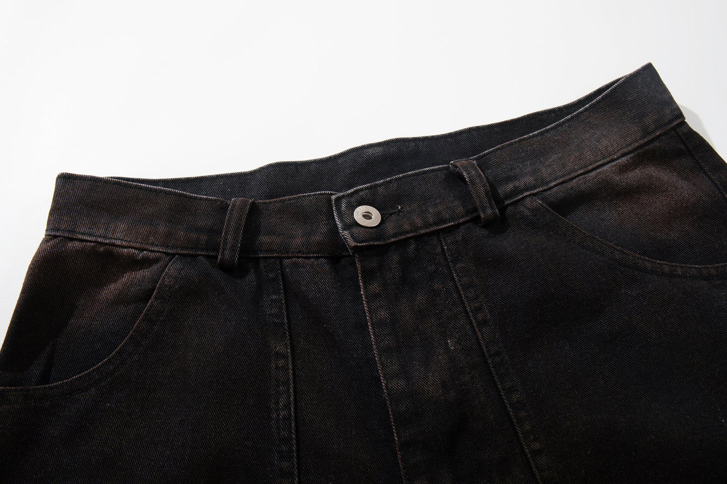 CapCabin Panel-Washed Wide-Leg Pants