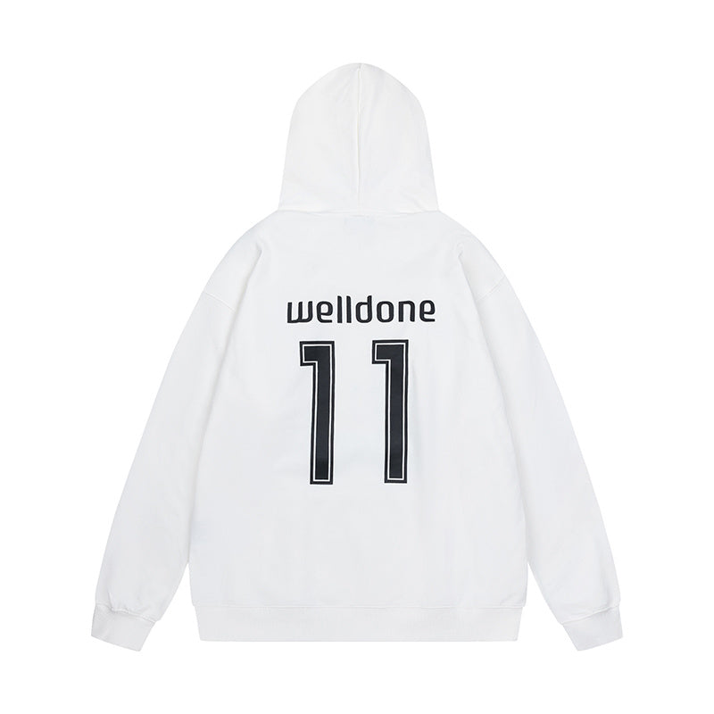 WELLDONE Crest Logo Pullover Hoodie