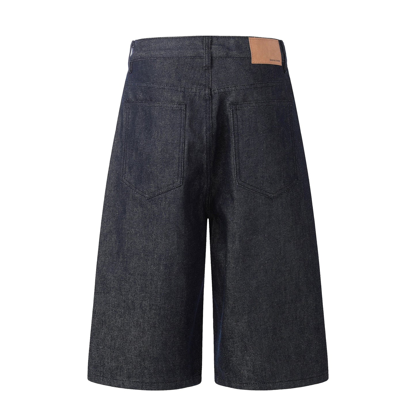 CapCabin “Raw Button Denim Jorts”