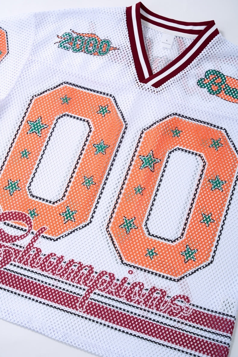 CapCabin “Champions 00” Mesh Jersey T-Shirt