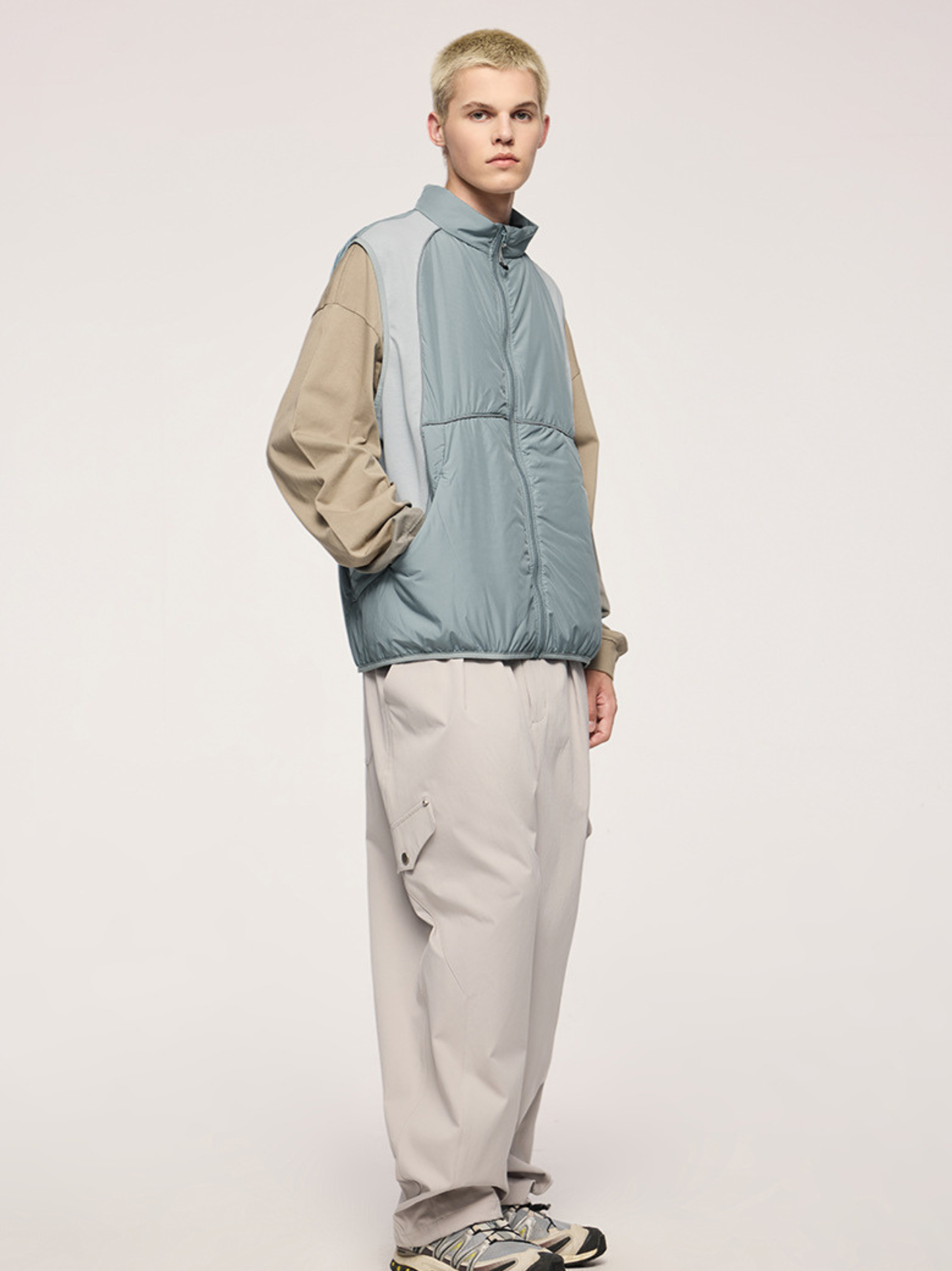 BluffEdge - Unisex Colorblock Outdoor Insulated Vest