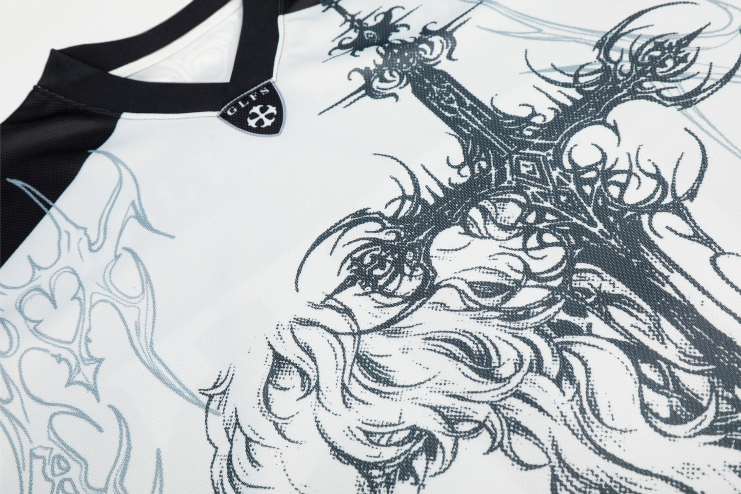 CapCabin Gothic Blade Mesh Jersey