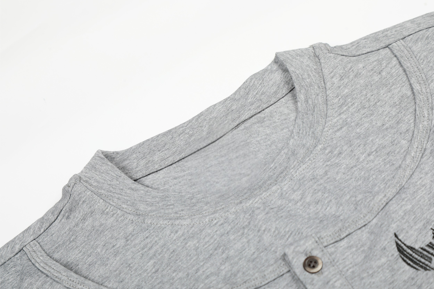 CapCabin Graphic Henley Long Sleeve Tee