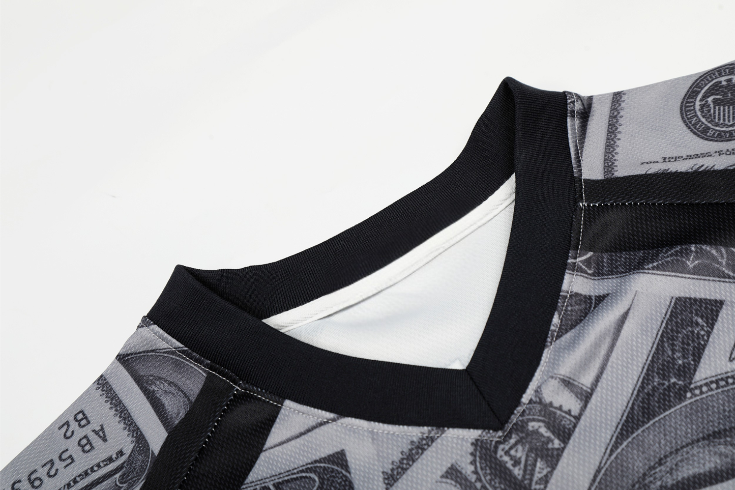 CapCabin Dollar Print Mesh Jersey