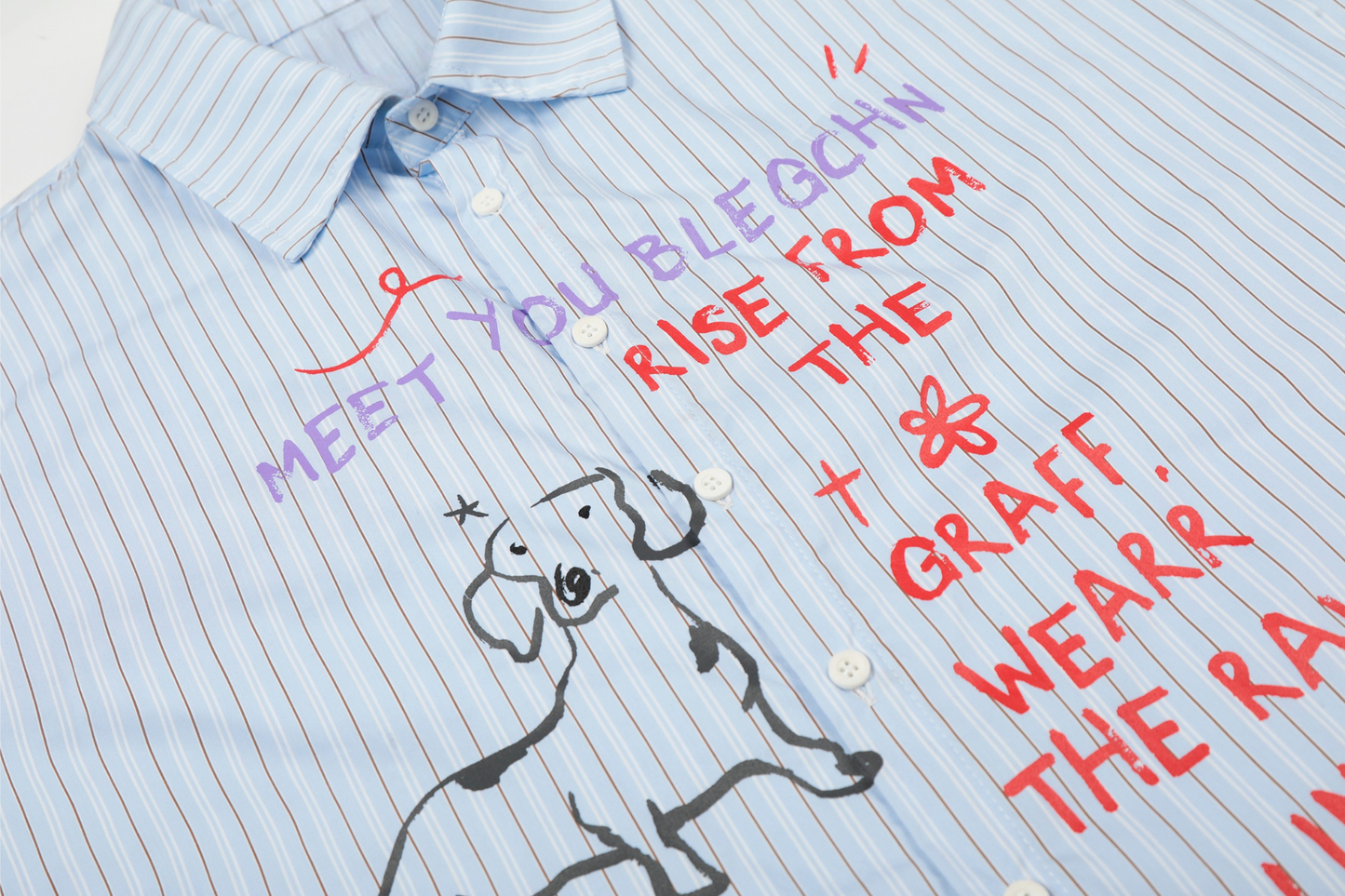 CapCabin Handwritten Stripe Shirt