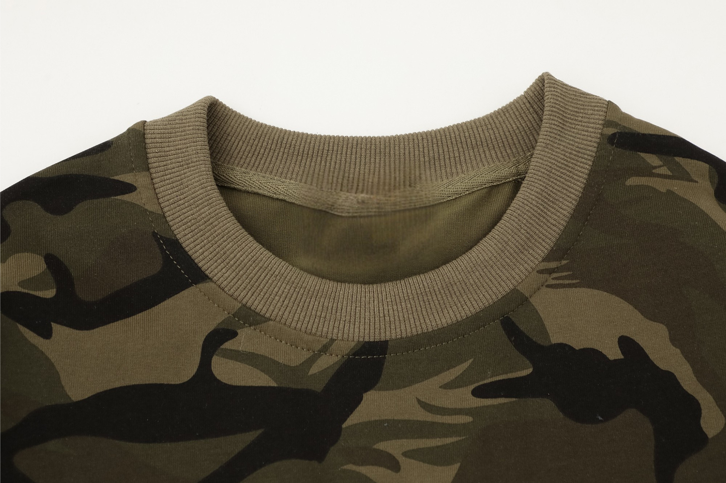 CapCabin Layered Camo Long Sleeve Tee