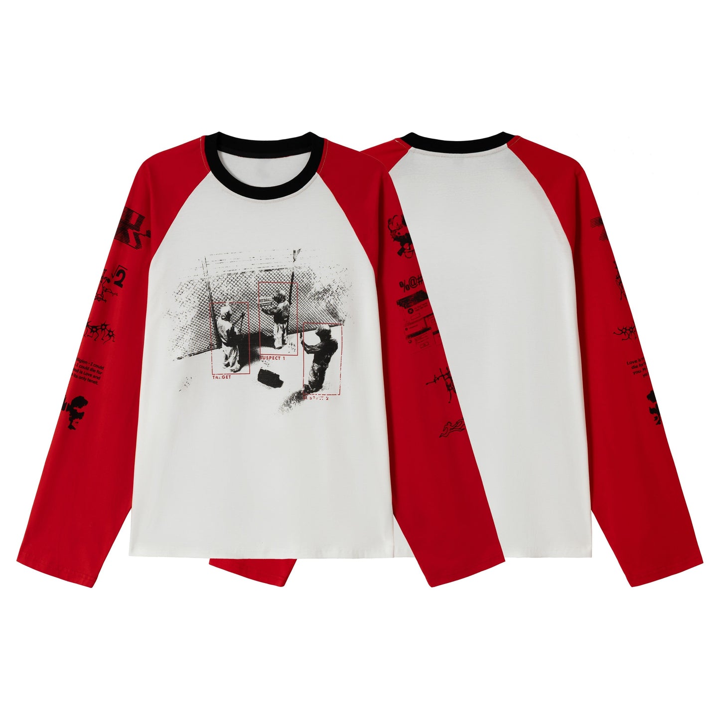 CapCabin Graphic Raglan Long-Sleeve T-Shirt