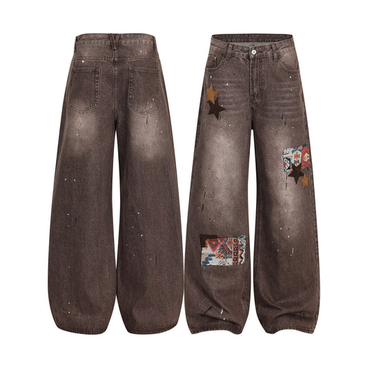CapCabin “Vintage Patchwork Star Denim”