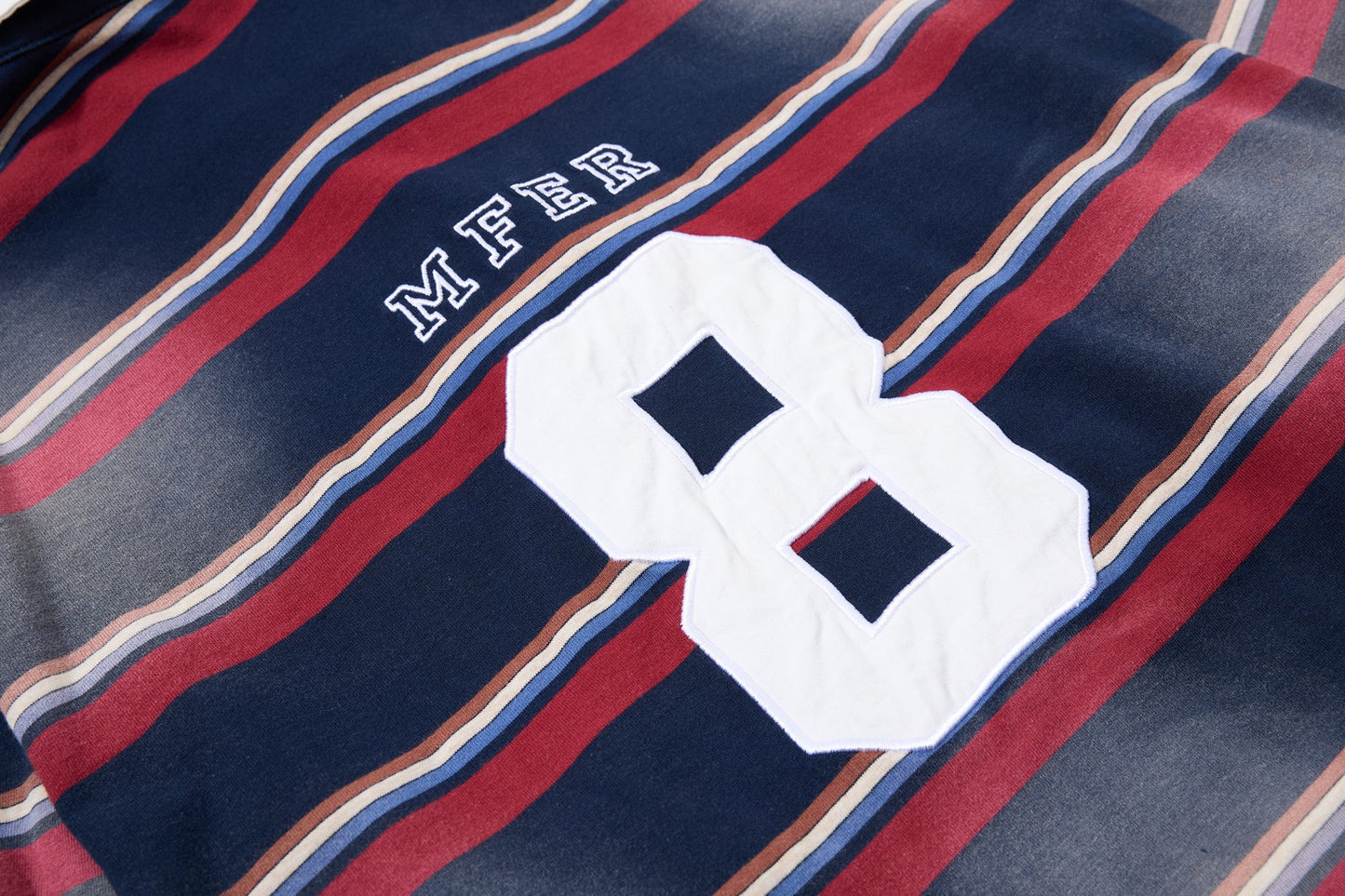 CapCabin Layered Stripe Polo Long-Sleeve