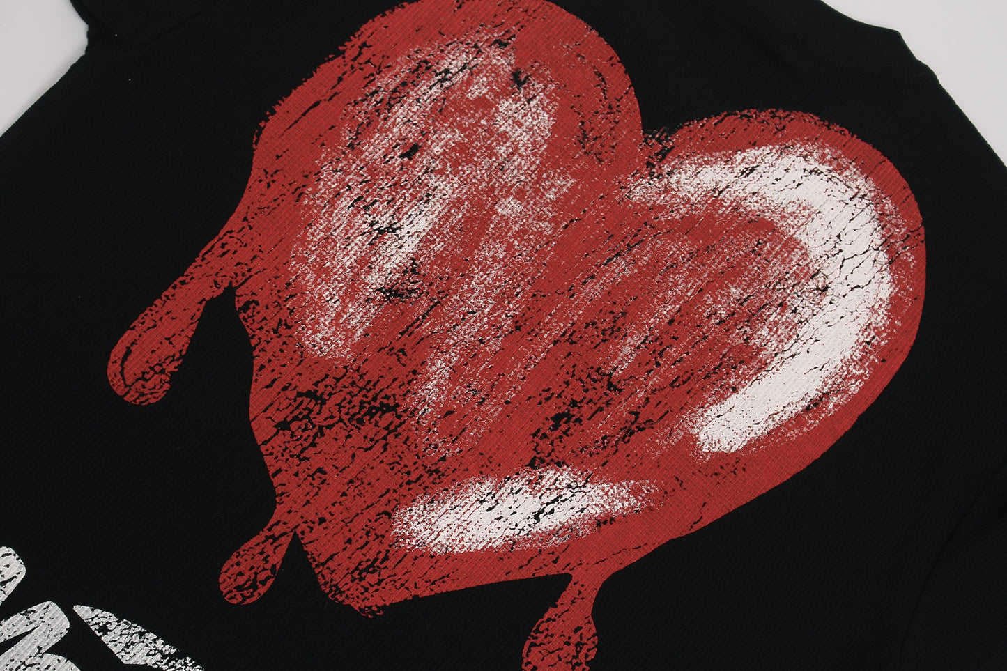CapCabin Melted Heart Ribcage Graphic Tee
