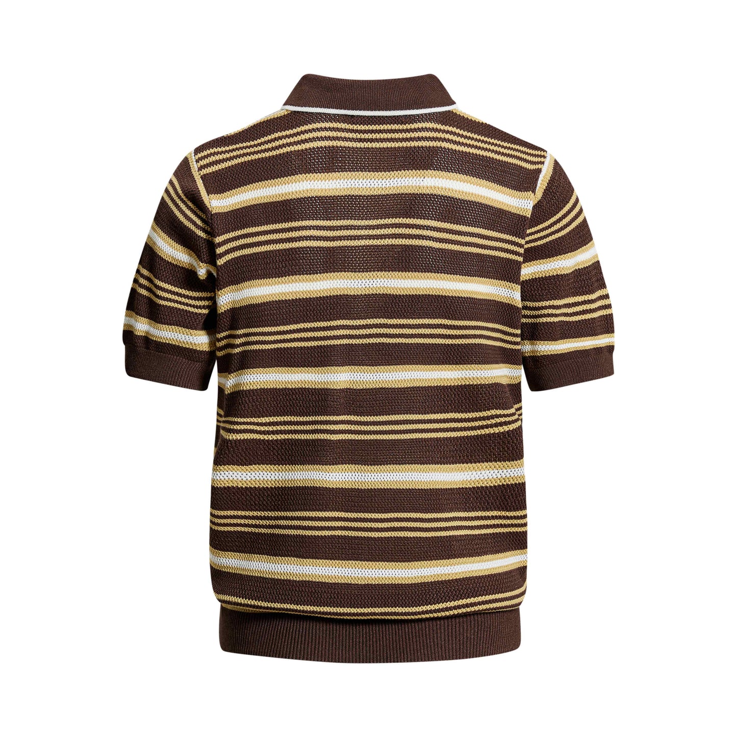 CapCabin “Retro Stripe Knit Polo”