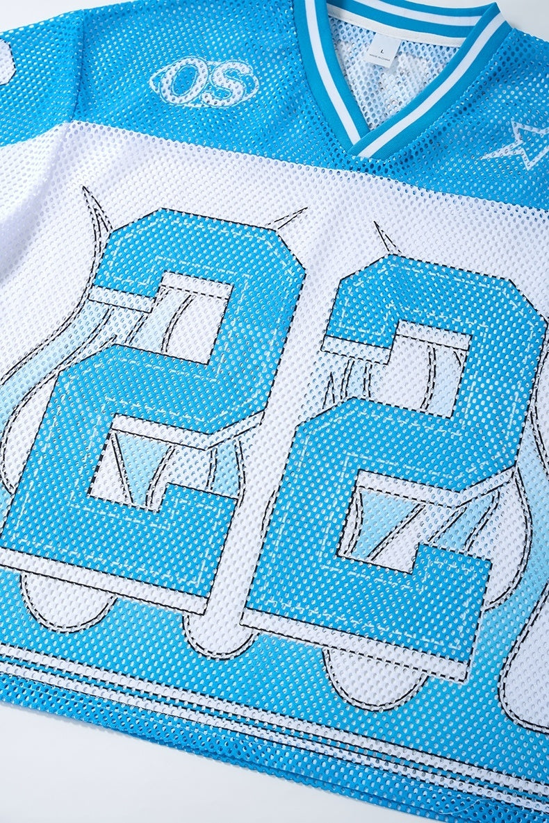 CapCabin “Eternity 22 Flame” Mesh Jersey T-Shirt