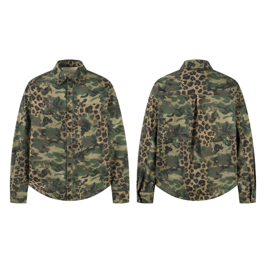 CapCabin Camo-Leopard Hybrid Utility Shirt