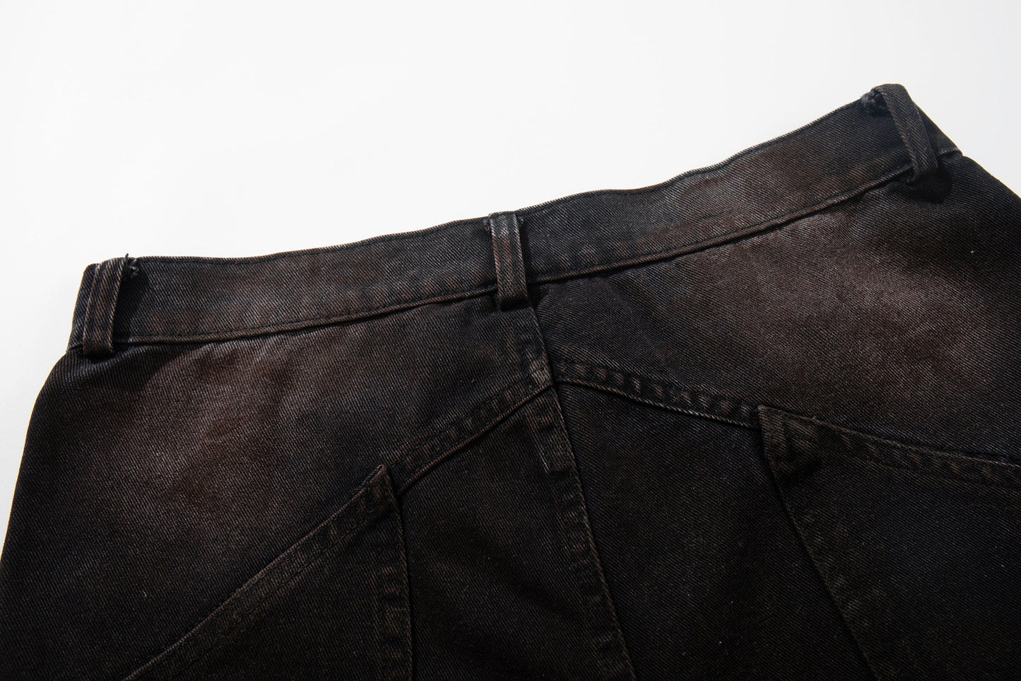 CapCabin Panel-Washed Wide-Leg Pants