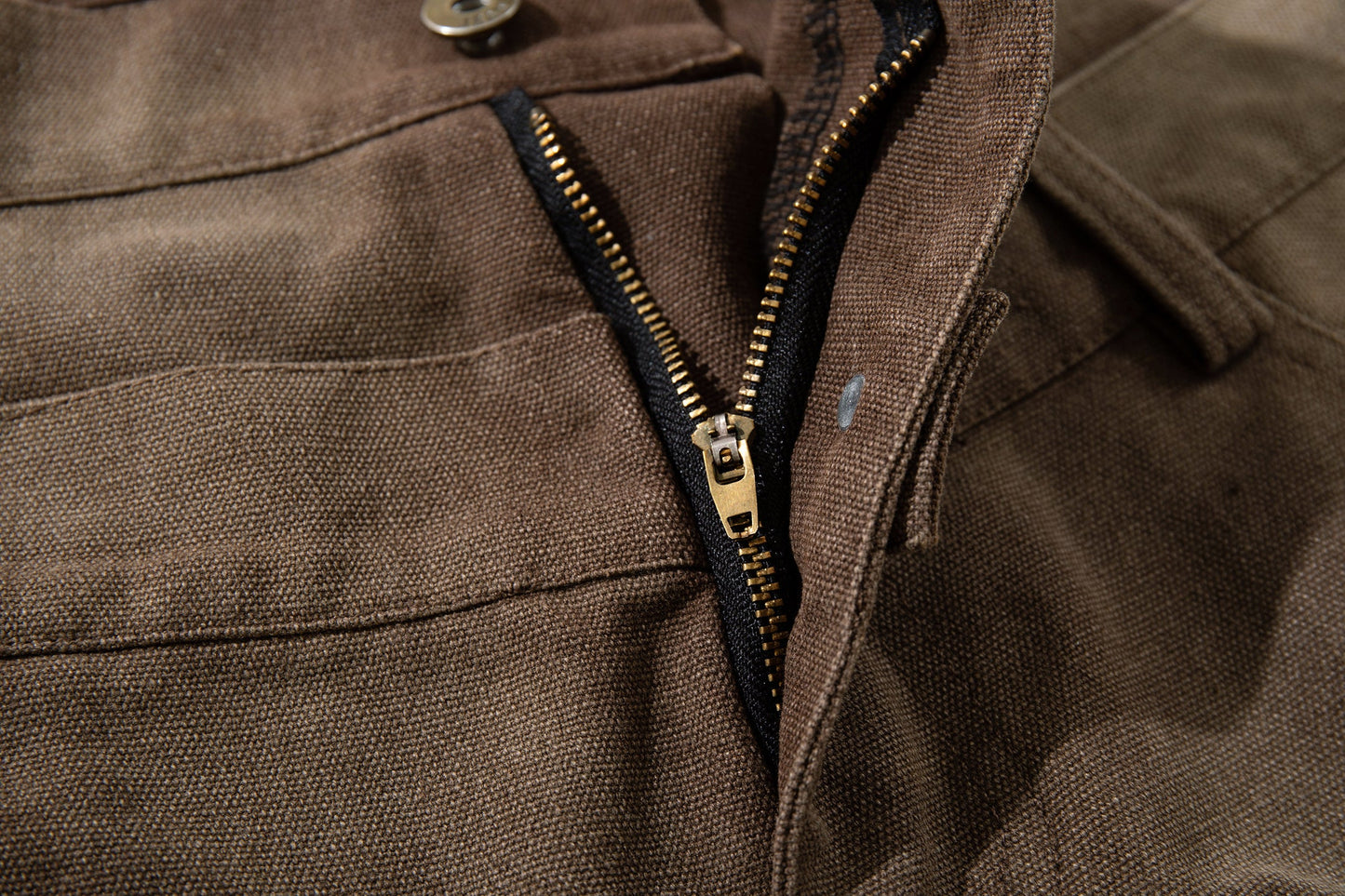 CapCabin Vintage Utility Wide-Leg Pants