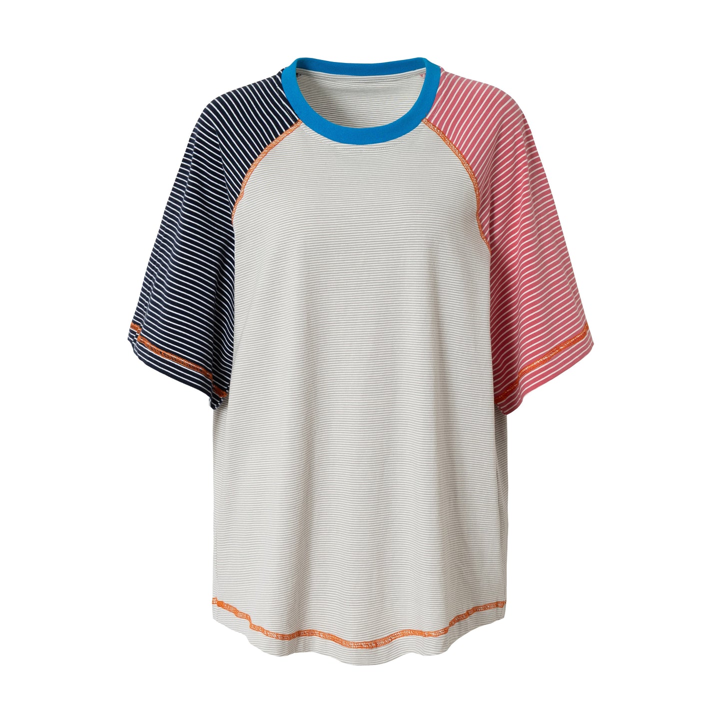 CapCabin Contrast Stripe Raglan Tee