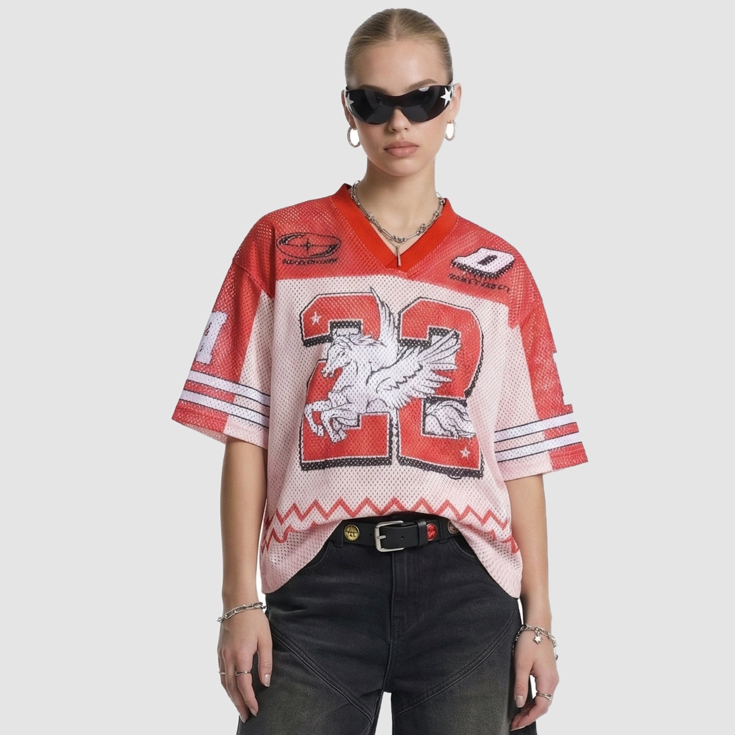 CapCabin “Noble Sun 22” Mesh Jersey T-Shirt