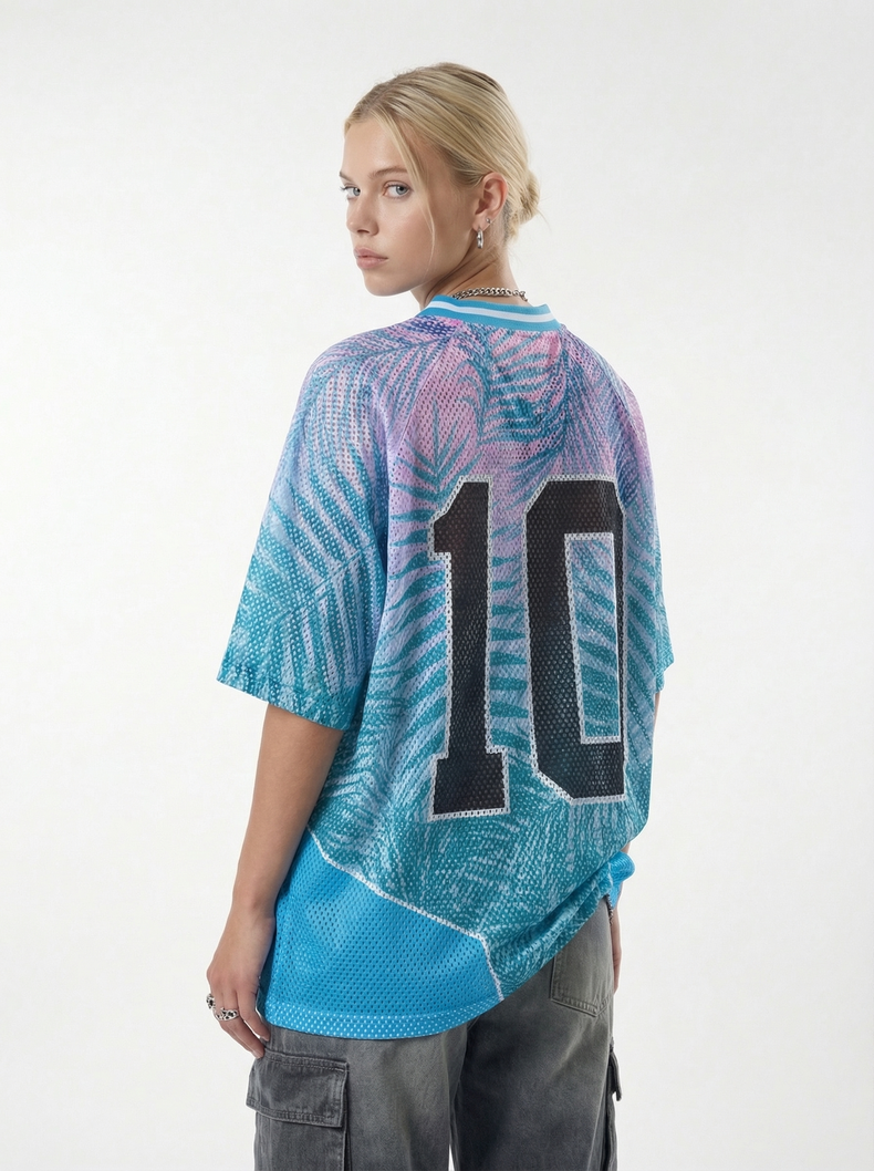 CapCabin “Tropical 10” Mesh Jersey T-Shirt