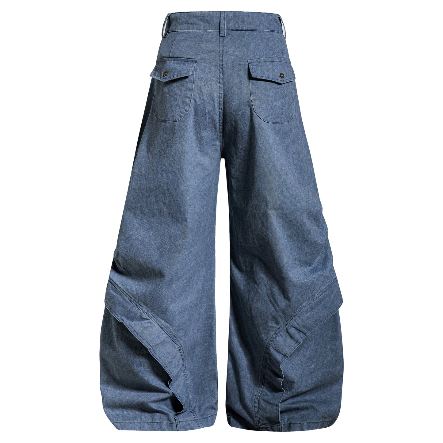 CapCabin Multi-Zip Panel Denim Pants