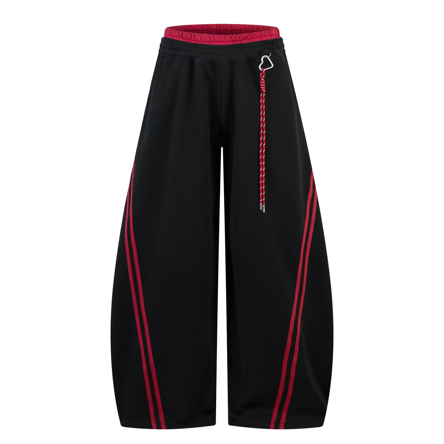 CapCabin Double Stripe Barrel Sweatpants
