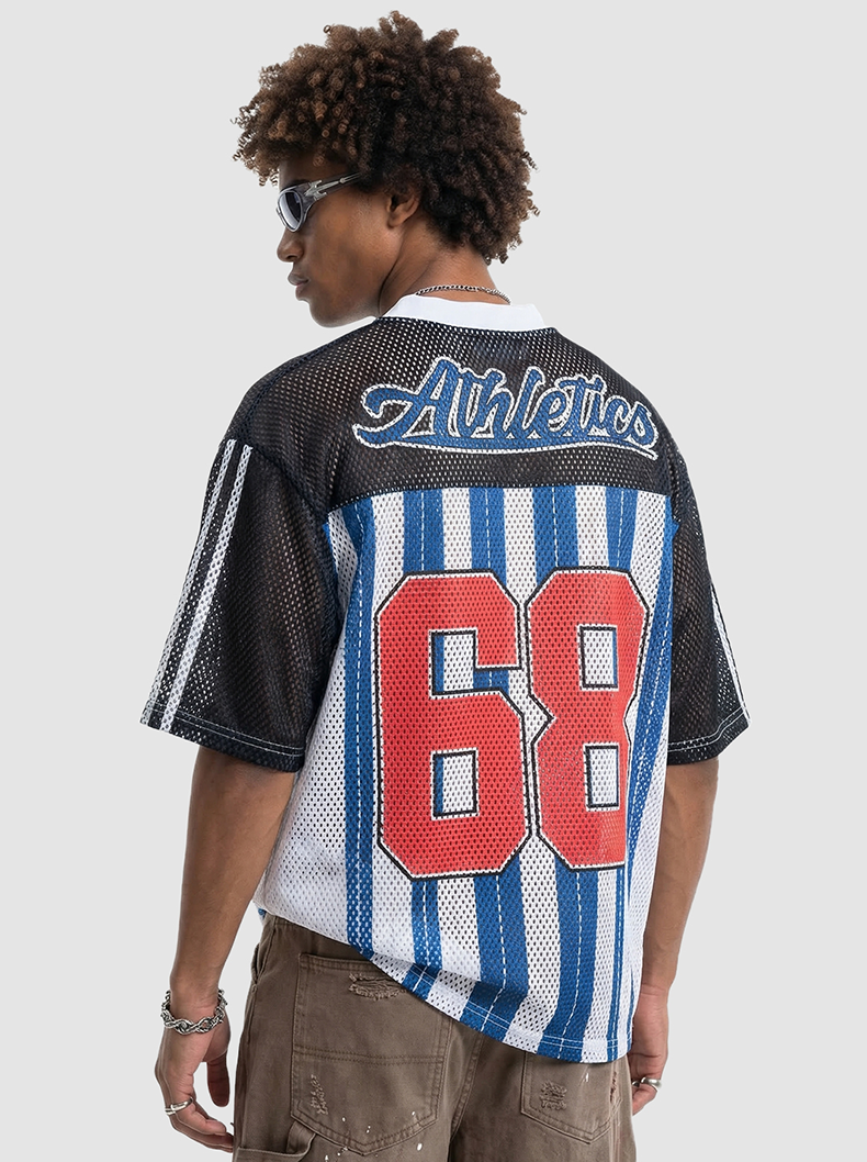 CapCabin “Athletics 68” Mesh Jersey T-Shirt