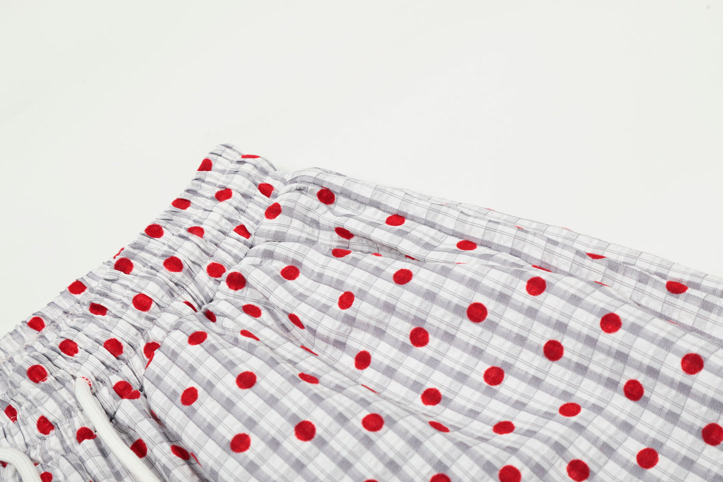 CapCabin Polka Dot Wide-Leg Pants