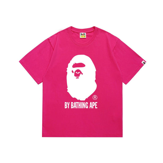 BAPE White Ape Head Logo Graphic T-Shirt