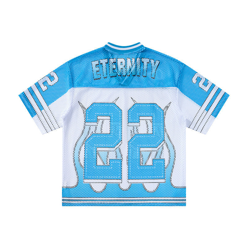 CapCabin “Eternity 22 Flame” Mesh Jersey T-Shirt