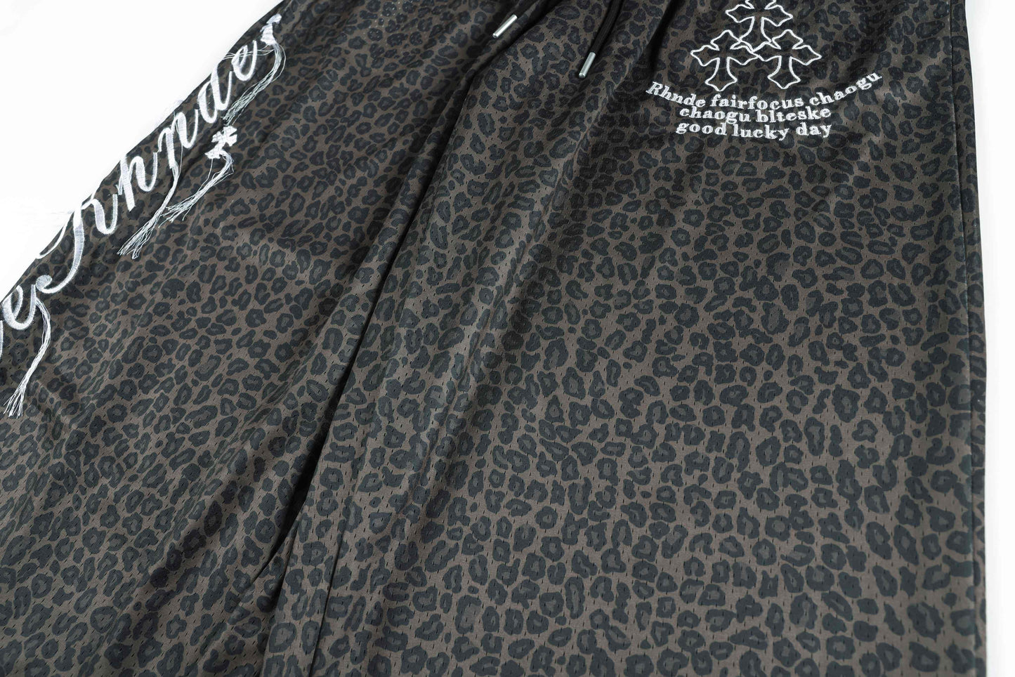 CapCabin Leopard Wash Sweatpants