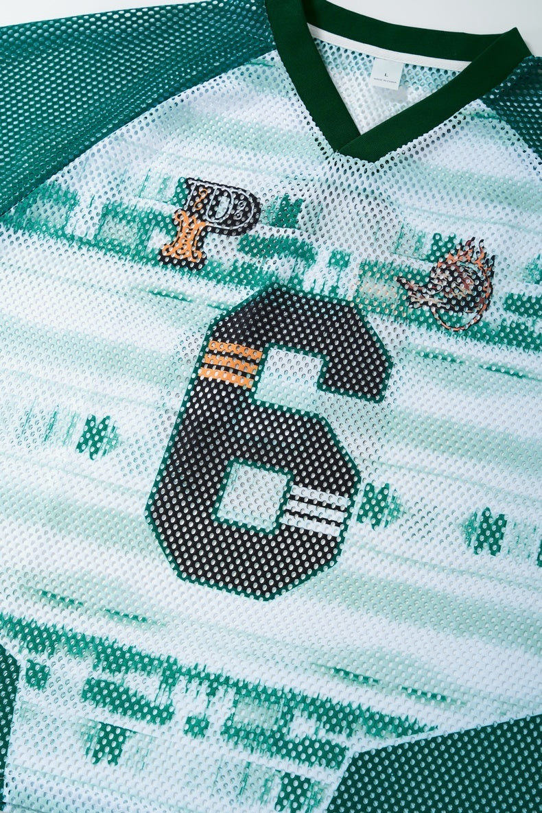 CapCabin “Varsity 6” Mesh Jersey T-Shirt
