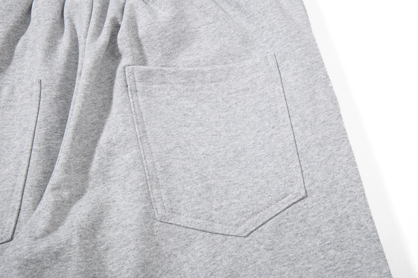 CapCabin “Varsity Crest Wide-Leg Sweatpants”