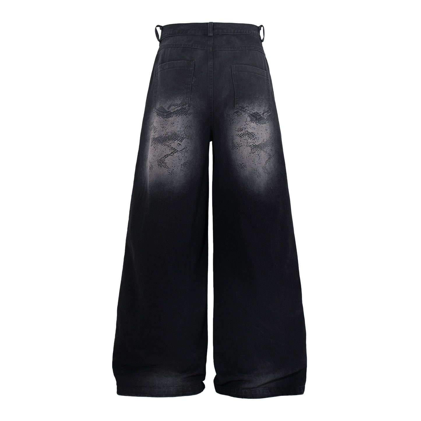 CapCabin Shadow Camo Wide-Leg Pants